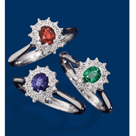 RECARLORecarlo Camelia Ring - 18kt White Gold, 0.47ct Ruby, 0.14ct DiamondsJEWELRYEcecile
