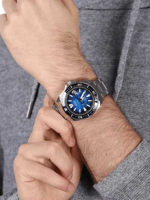 SEIKOSeiko Prospex SRPE33K1 "Save The Ocean" Manta Ray Automatic Diver's WatchWATCHESEcecile