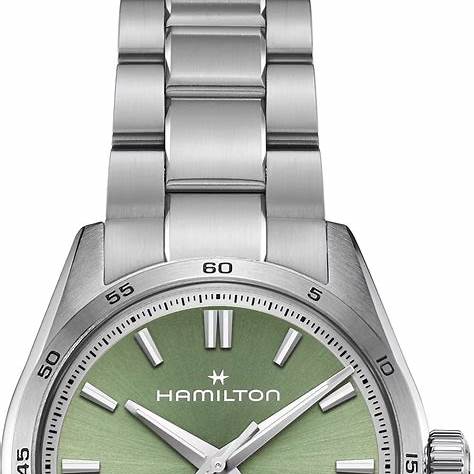 Hamilton Jazzmaster Performer Auto H36105160 - 34mm Stainless Steel, Green Dial