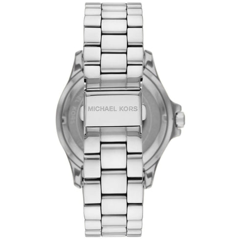 Michael Kors Everest MK7403 Damenuhr - Silber Edelstahl, Perlmutt-Zifferblatt