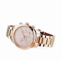 Michael Kors MK6796 Damen Layton Rose Gold-Ton Chronograph Uhr