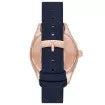 EMPORIO ARMANIEmporio Armani AR11448 Women's Rose Gold Watch - Blue Strap, Date DisplayWATCHESEcecile