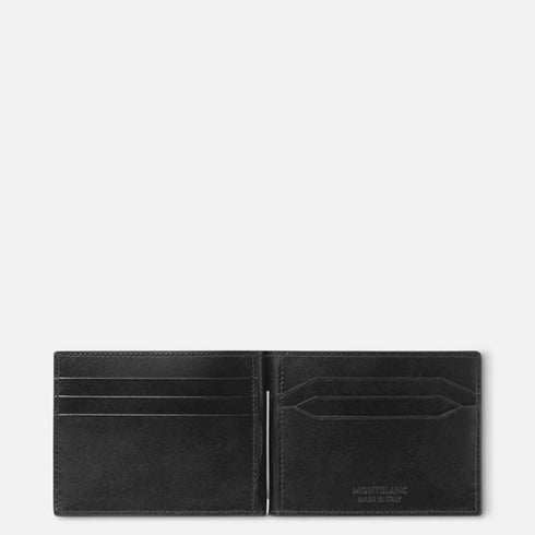 MONTBLANCMontblanc Meisterstück Black Leather 6cc Wallet with Money Clip 198313LEATHER GOODSEcecile