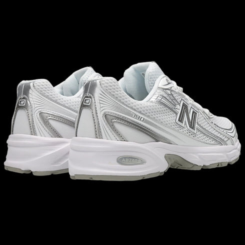 New Balance 740 White Silver Metallic Women