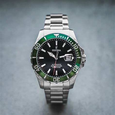 FESTINAFestina F20531/2 Diver Automatic Watch – 44mm, Sapphire Crystal, 200m WRWATCHESEcecile