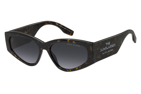 MARC JACOBSMarc Jacobs MARC 803/S AB8/WJ Women's Cat - Eye Sunglasses - Havana Grey Frame, Grey Gradient Polarized LensesEYEWEAREcecile