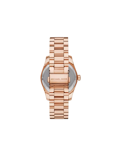 Michael Kors MK7444 Reloj de mujer de acero inoxidable en tono oro rosa, 38 mm