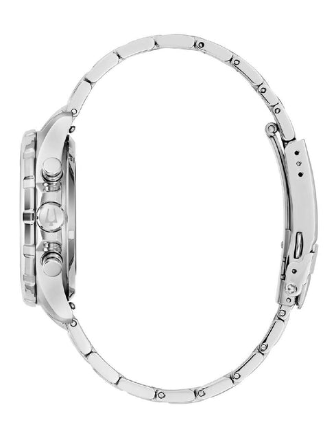 BULOVABulova 96B466 Men's Marine Star Chronograph – Blue Dial, 43mm Steel Case, 100m WRWATCHESEcecile