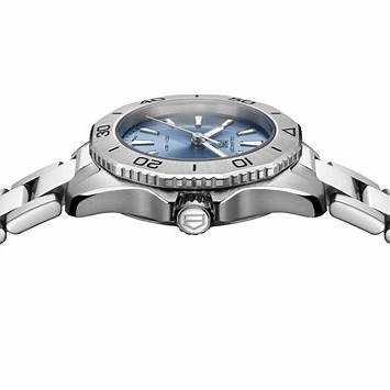TAG Heuer Aquaracer Professional 200 WBP1415.BA0622 Damenuhr - Hellblaues Zifferblatt, Stahlarmband