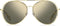 Lunettes de soleil Marc Jacobs MARC 328/F/S SCL/UE pour femme - monture or, verres miroirs gris ivoire