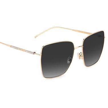 Jimmy Choo DAHLA/F/SK 000/9O Women's Sunglasses - 59mm, Rose Gold Frame with Grey Gradient Lenses