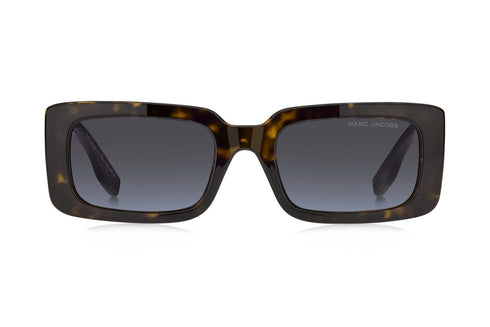 Marc Jacobs MARC 804/S 086 GB Women's Sunglasses - Havana Frame, Grey Azure Lenses