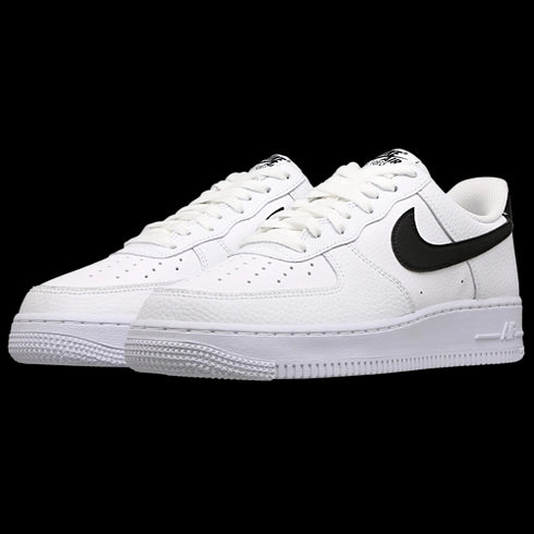 Nike Air Force 1 07 Blanc Noir Hommes