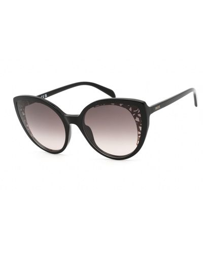 EMILIO PUCCIEmilio Pucci EP0182 52B Women's Sunglasses – Dark Brown Frame, Gradient Smoke LensesEYEWEAREcecile