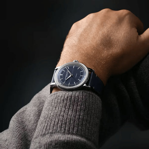 RAYMOND WEILRaymond Weil Millesime 39.5mm Automatic Watch - Blue Dial, Blue Leather StrapWATCHESEcecile