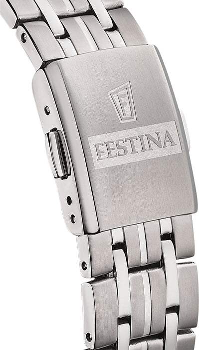 FESTINAFestina F20466/1 Titanium Men's Watch – White Dial, 40mm, Quartz, 10ATMWATCHESEcecile