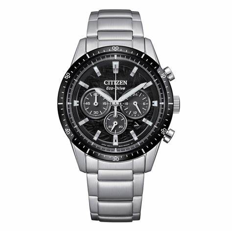 Citizen CA4624-56E Eco-Drive Reloj Cronógrafo - Esfera Negra
