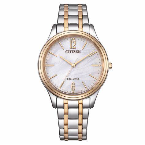 CITIZENCitizen EM0416 - 78A Eco - Drive Women's Watch - Two - Tone Stainless SteelWATCHESEcecile
