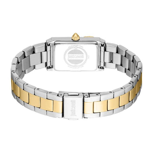 JUST CAVALLIJust Cavalli JC1L364M0095 Dolcezza Snake Watch – Green Dial, Two - Tone SteelWATCHESEcecile