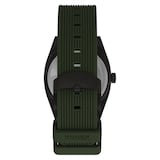Timex TW2Y18000 Men’s Expedition Capstone 39mm Gunmetal Case Green Silicone Strap