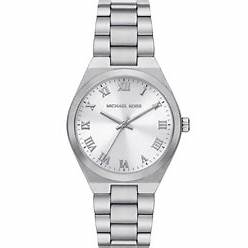 Michael Kors Lennox MK7393 Reloj de Señora - Plateado, Esfera con números romanos