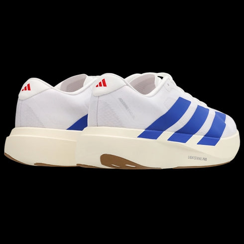 Adidas Adizero Evo SL Blanc Bleu Femme