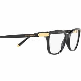 DOLCE & GABBANADolce & Gabbana DG 5036 501 53 Women's Eyeglasses – Black Butterfly FrameEYEWEAREcecile