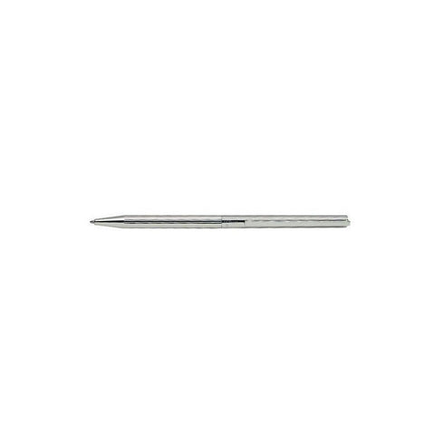 DUPONTS.T. Dupont Classique Ballpoint Pen Model 045170N - Silver - Plated Vertical LinesPENEcecile