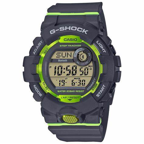 Casio G-Shock GBD-800-8ER Reloj deportivo digital para hombre - Gris/Verde