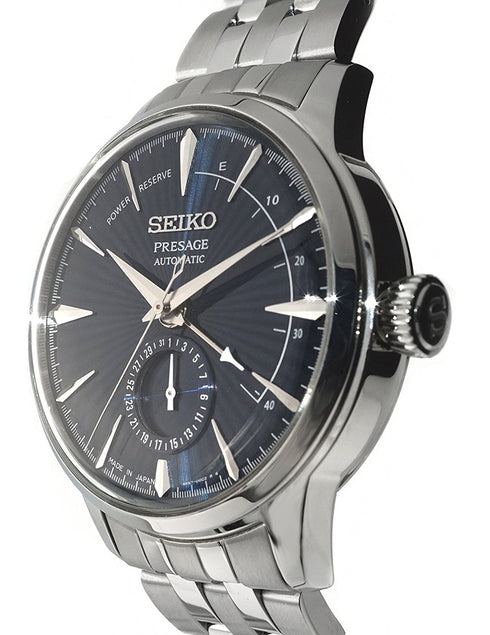 SEIKOSeiko Presage SSA347J1 Men's Watch - Blue Dial, Stainless Steel Case and BraceletWATCHESEcecile