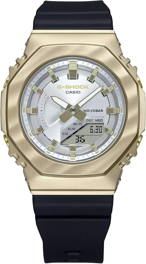 Orologio analogico-digitale da donna Casio G-SHOCK GM-S2100BC-1AER - Cinturino in resina nera