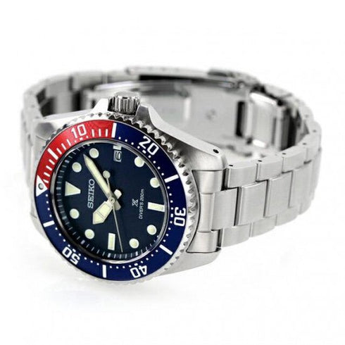 SEIKOSeiko Prospex SNE595P1 Solar Diver's 200m Blue Dial Men's WatchWATCHESEcecile