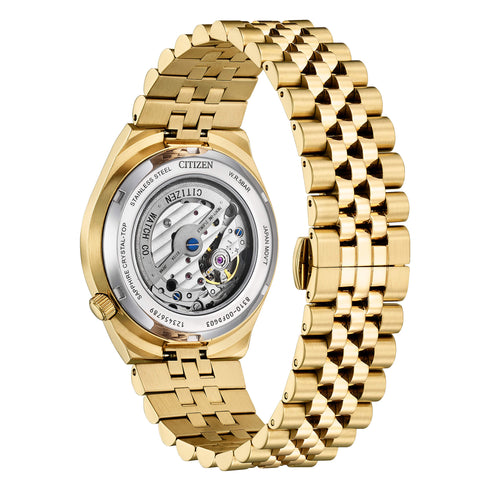 Citizen Tsuyosa 60 NK0023-57L – 40 mm Rose-Gold Steel, Ash-Blue Dial