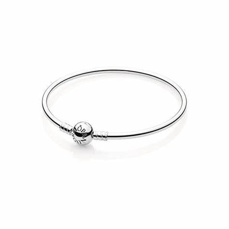 PANDORAPandora Moments 590713 - 15 Sterling Silver Bangle Bracelet - 15 cmBIJOUXEcecile