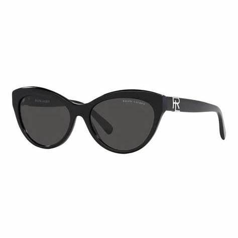 Ralph Lauren RL 8213 5001/87 Women's Sunglasses - Black Frame, Grey Lenses