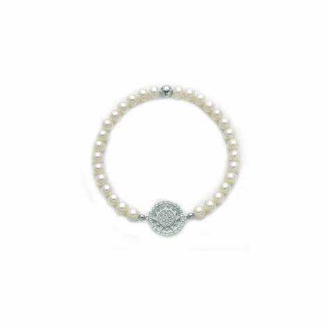MILUNAMiluna PBR2984 - TPZ Women's Bracelet - 925 Silver with White Pearls and Butterfly DesignJEWELRYEcecile