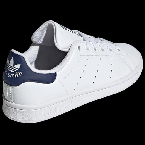 Adidas Stan Smith Blanc Bleu foncé Femme