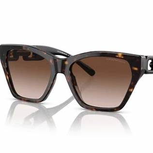 Emporio Armani EA 4203U 502613 Women's Sunglasses - Havana Frame, Brown Gradient Lenses, 55m