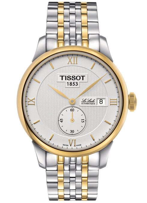 TISSOTTissot Le Locle Automatic Men's Watch - White Dial, Two - Tone Stainless Steel BraceletWATCHESEcecile