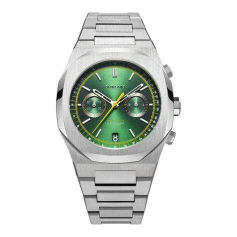 D1 Milano Mod. Cronografo Edles Grün - Re-Style Edition