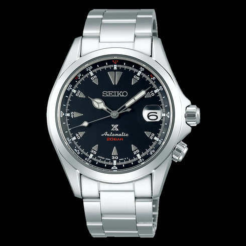SEIKOSeiko Prospex Alpinist SPB117J1 Men's Automatic Watch - 39.5mm Stainless Steel, Black DialWATCHESEcecile