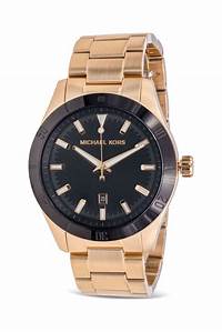 Michael Kors MK8816 Montre Layton en acier inoxydable ton or pour hommes