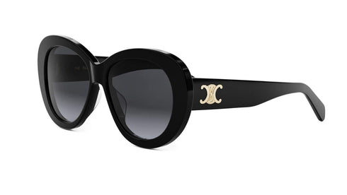 CELINECeline Triomphe CL40317U Butterfly Sunglasses – 55 mm Acetate Frame, Gradient Lenses, UV400EYEWEAREcecile
