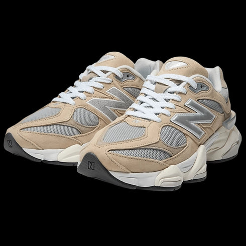 New Balance 9060 Marron Gris Argent Homme