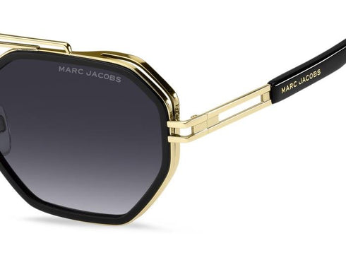 MARC JACOBSMarc Jacobs MARC 782/S RHL/9O 54 Men's Sunglasses – Gold/Black Frame, Dark Grey Gradient LensesEYEWEAREcecile