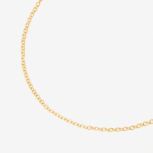 DODODoDo Essentials Necklace DCA8004CHAIN000OG40 – 18K Yellow Gold, 40 cmJEWELRYEcecile