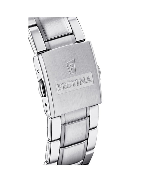 FESTINAFestina F16759/3 Chronograph Men's Watch – Blue Dial, Stainless Steel, 44mmWATCHESEcecile