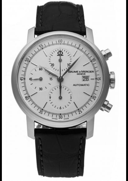 BAUME&MERCIERBaume & Mercier Classima MOA08591 42mm Men's Chronograph Watch - White DialWATCHESEcecile