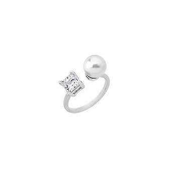 MAJORICAMajorica 15846 Women's Silver Ring with White Pearl & CZBIJOUXEcecile