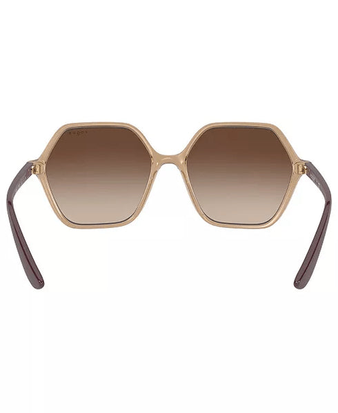 VOGUEVogue VO5361S Women's Sunglasses – 55mm Hexagonal Frame, Gradient Lenses, Multiple Color OptionsEYEWEAREcecile